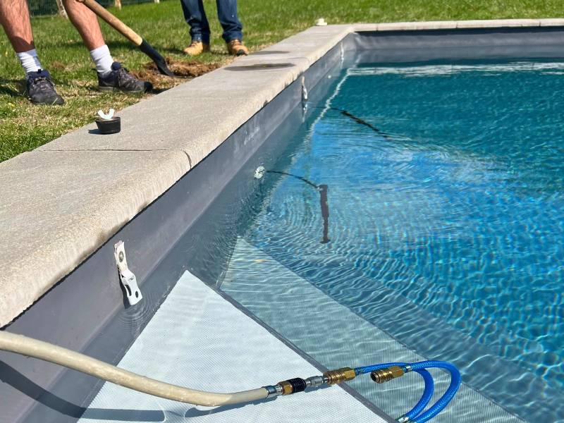 Baisse de niveau d'eau sur ma piscine