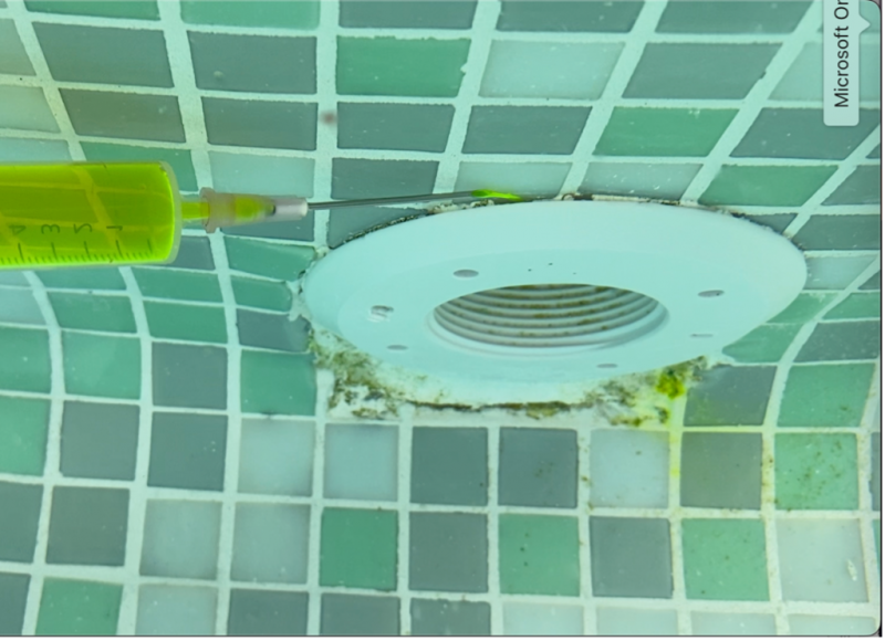 Localisation de la fuite d'une piscine carrelée à Montpellier dans le 34 sans casse ni vidange